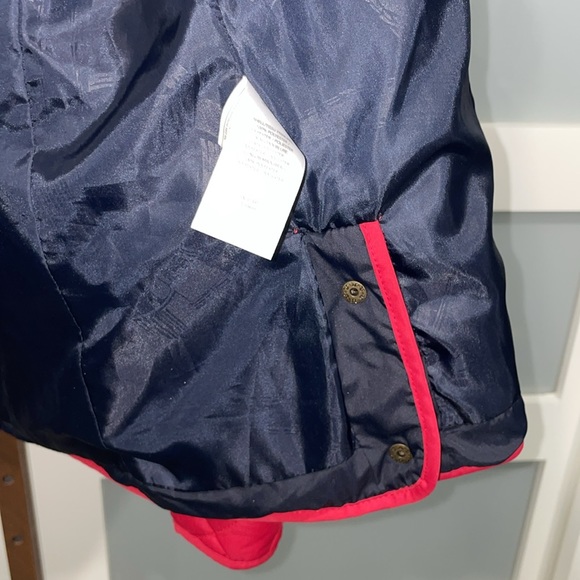 EUC❤️LAUREN RALPH LAUREN Beautiful Quilted Red Jacket. Size L. - Picture 10 of 10